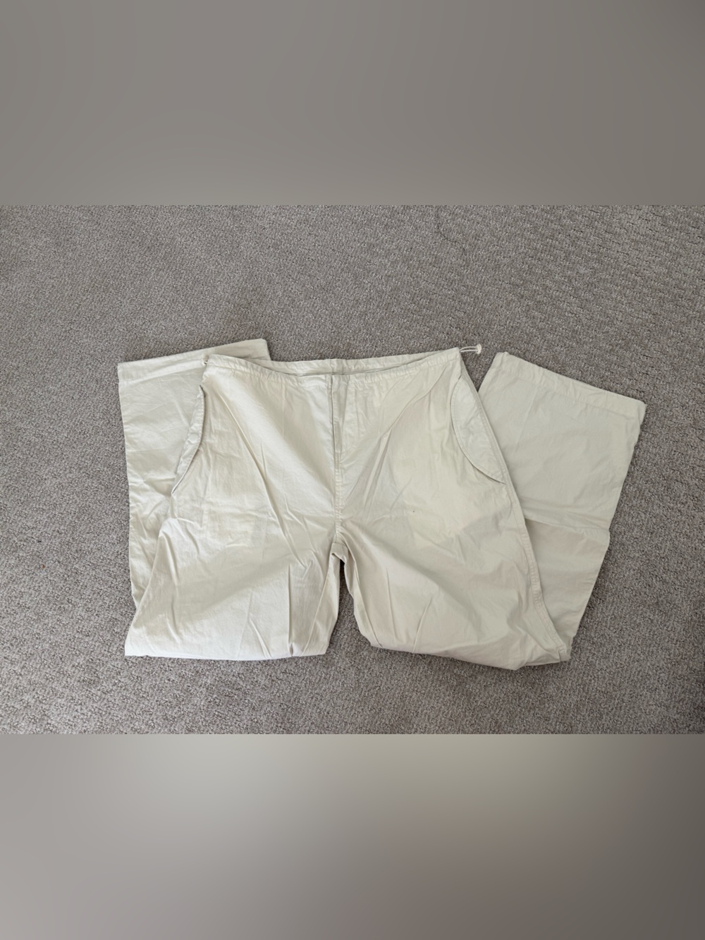 BuffBunny Adventure Cargo Pants in Cream